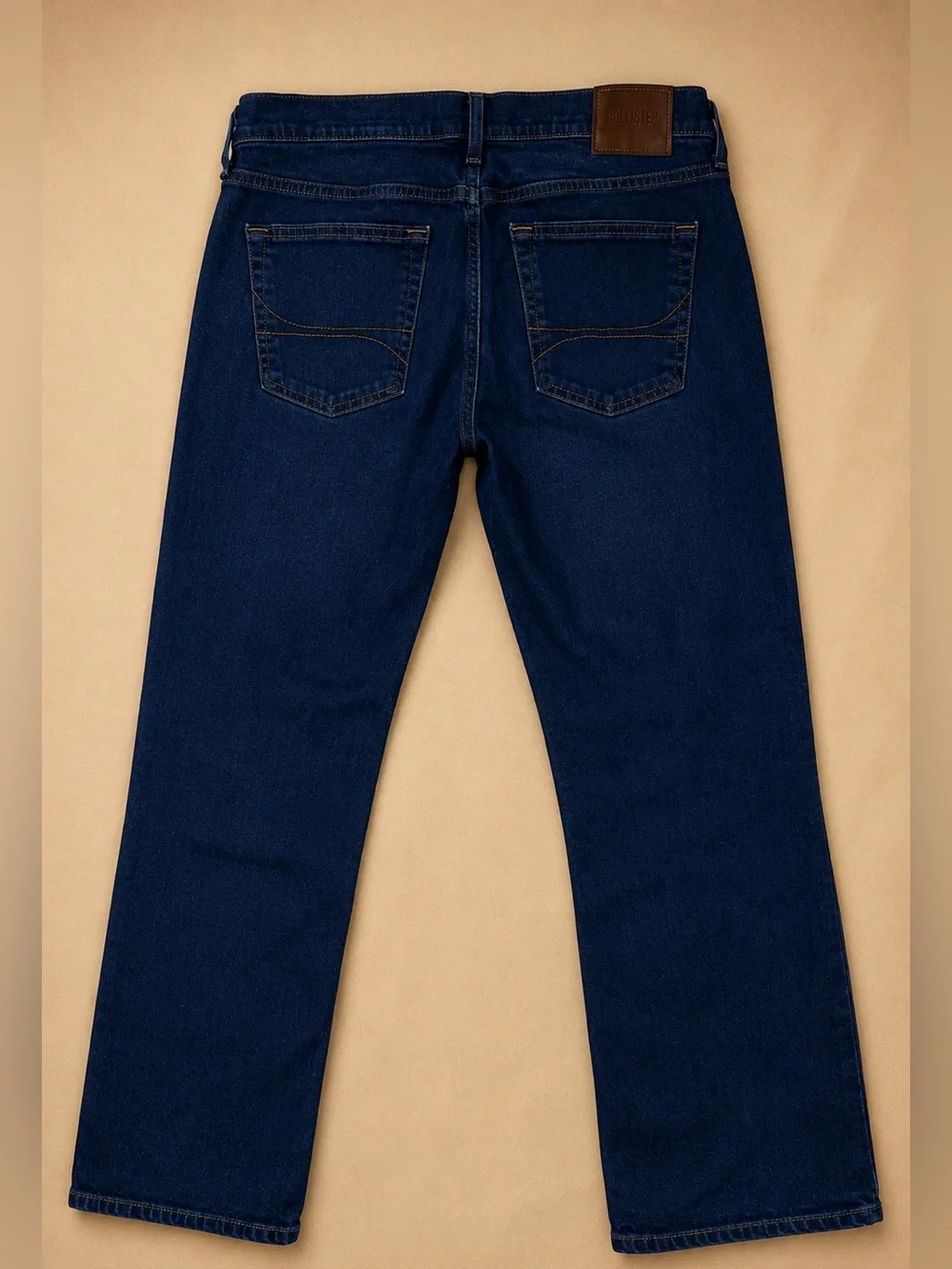 Hollister Men's Navy Straight Jeans 34 x 30